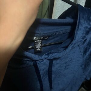 Victoria's Secret Blue Crop Hoodie